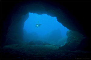 "the entrance"
At the entrance of the cave moon pool on ... by Roland Bach 